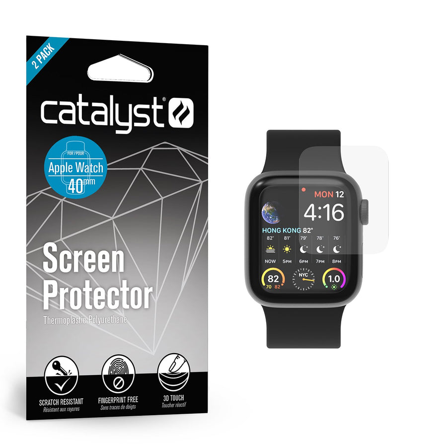 CATTPU40WAT4 | Screen Protector for 40mm Apple Watch - 2 Pack