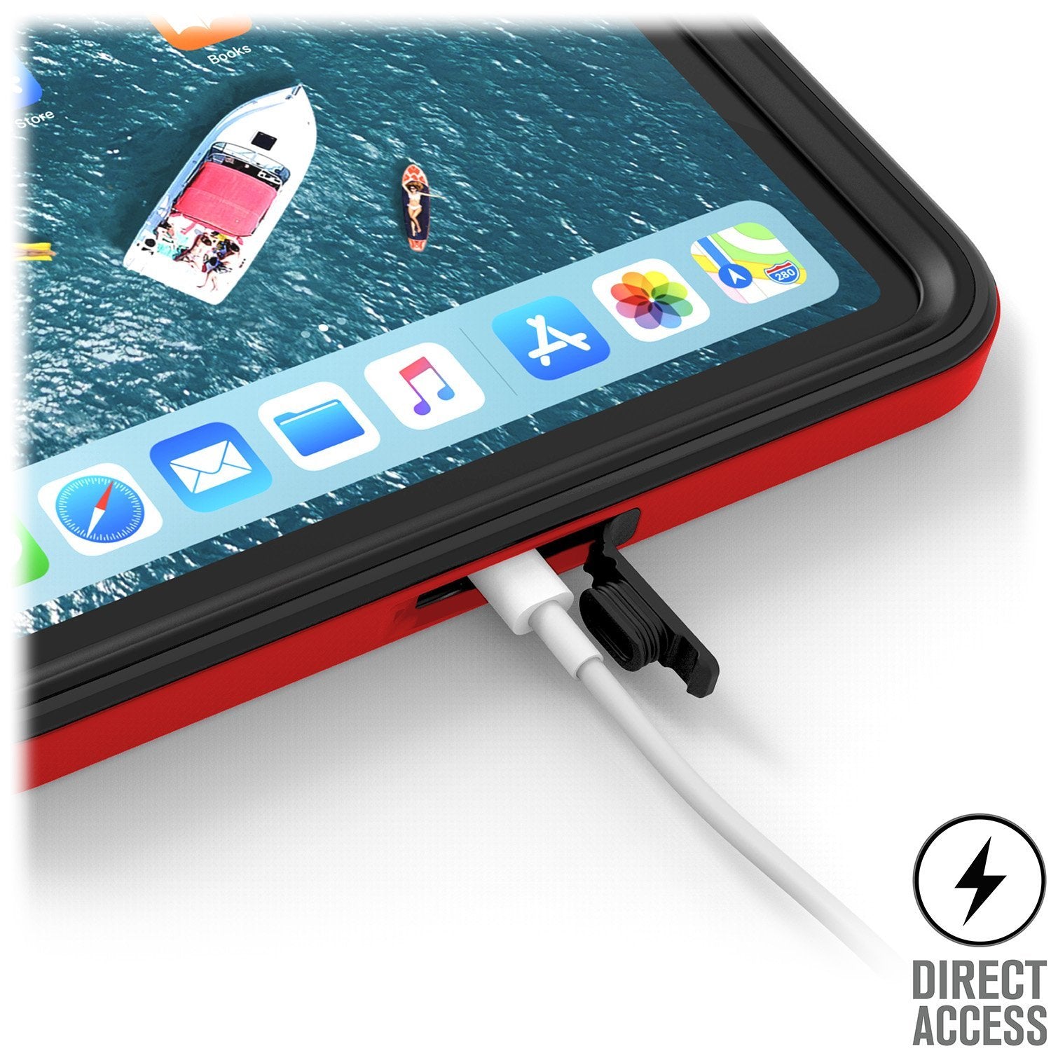 CATIPDPRO11RED | Waterproof Case for 11" iPad Pro - 1st Gen (2018)