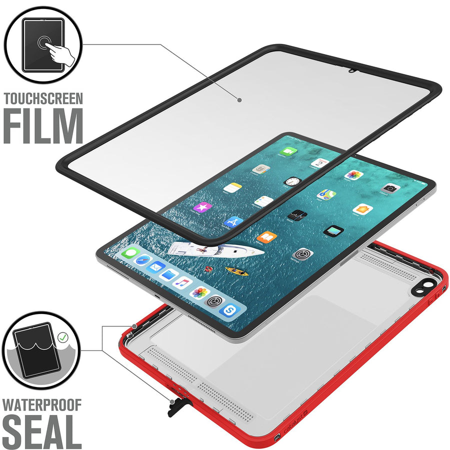 CATIPDPRO12RED3 | Waterproof Case for 12.9