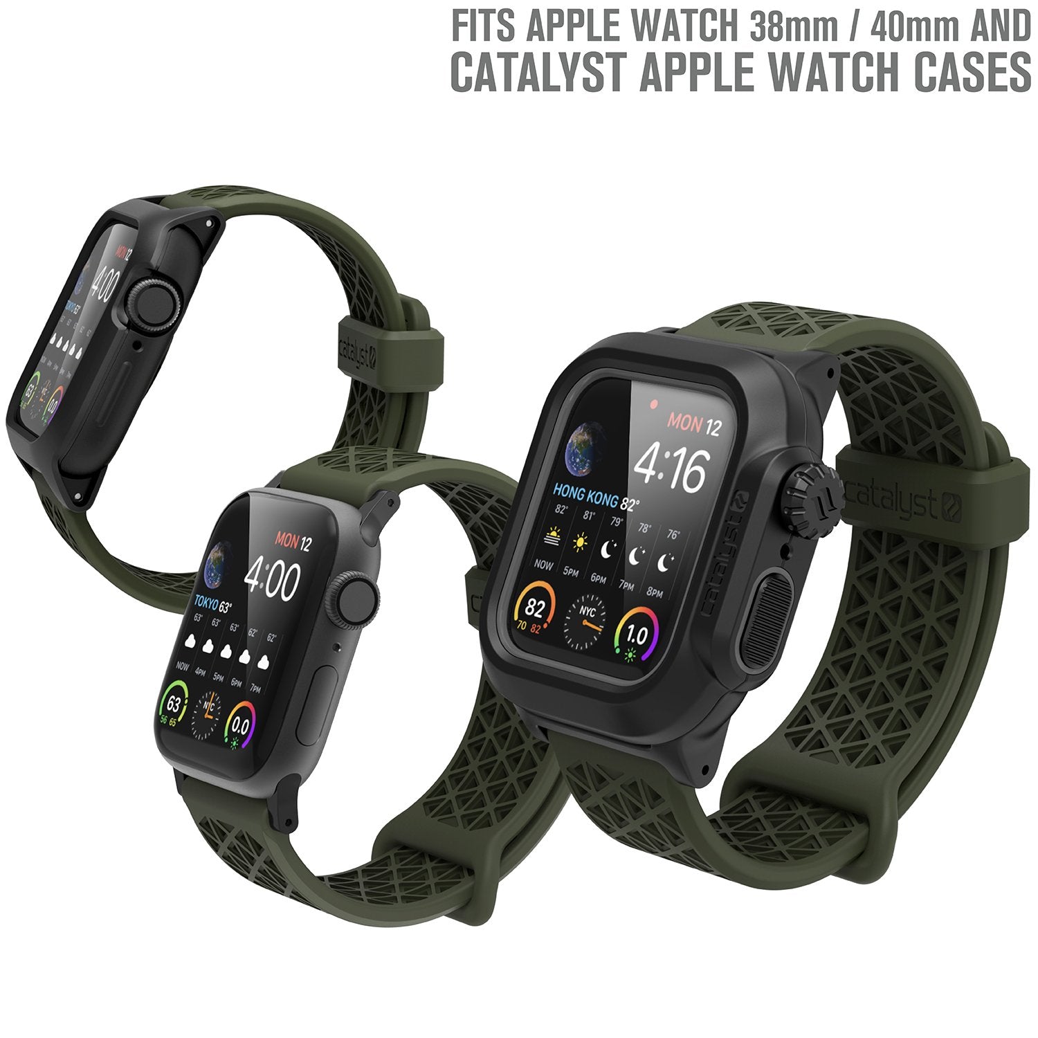 CAT38SBGRN | Catalyst Sport Band for 38 & 40MM Apple Watch