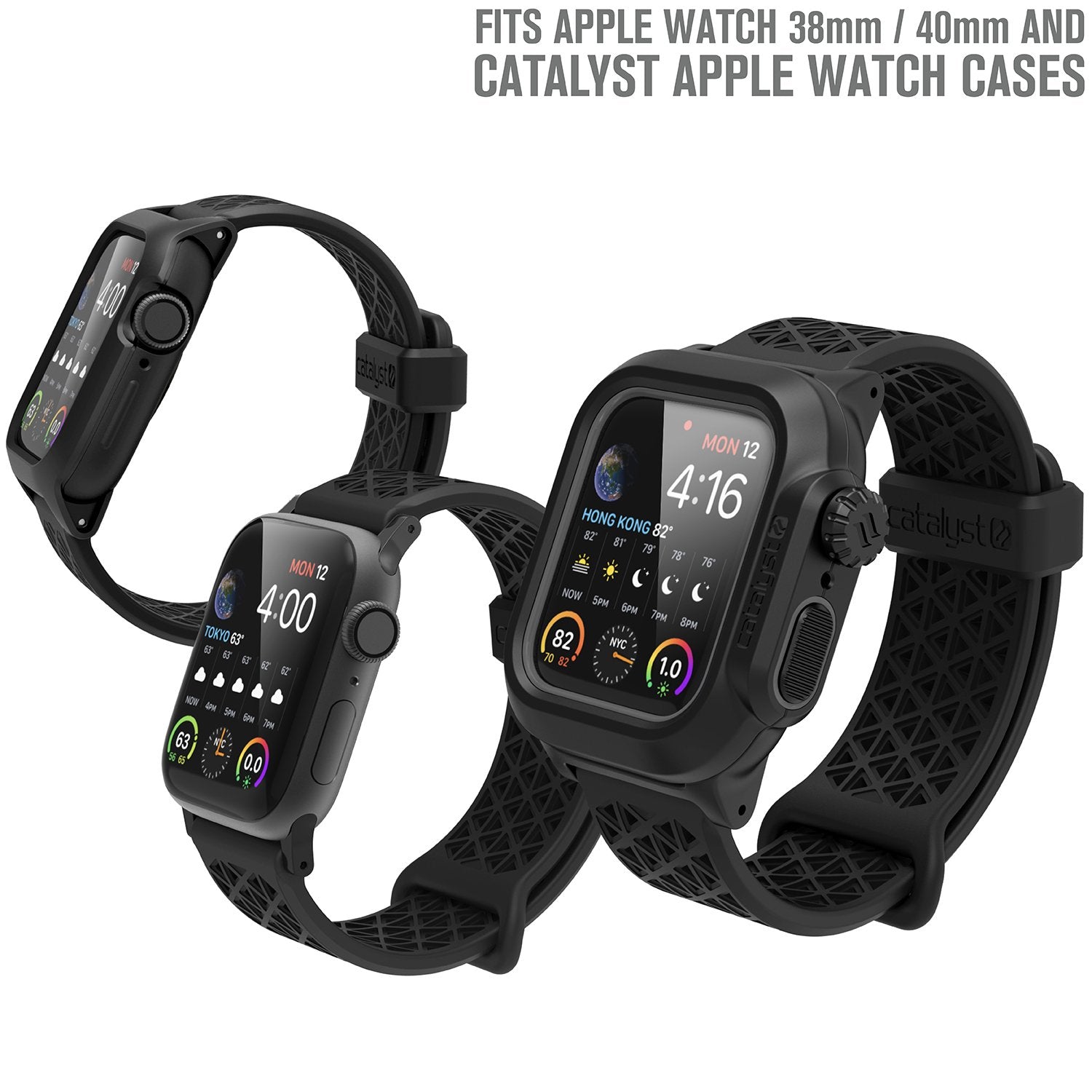 CAT38SBBLK | Catalyst Sport Band for 38 & 40MM Apple Watch