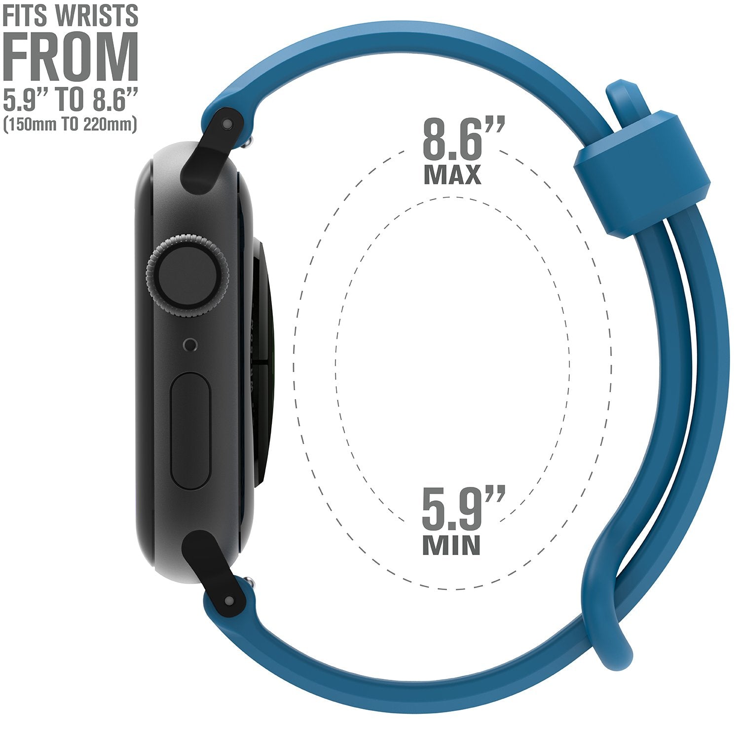 CAT38SBTBFC | Catalyst Sport Band for 38 & 40MM Apple Watch