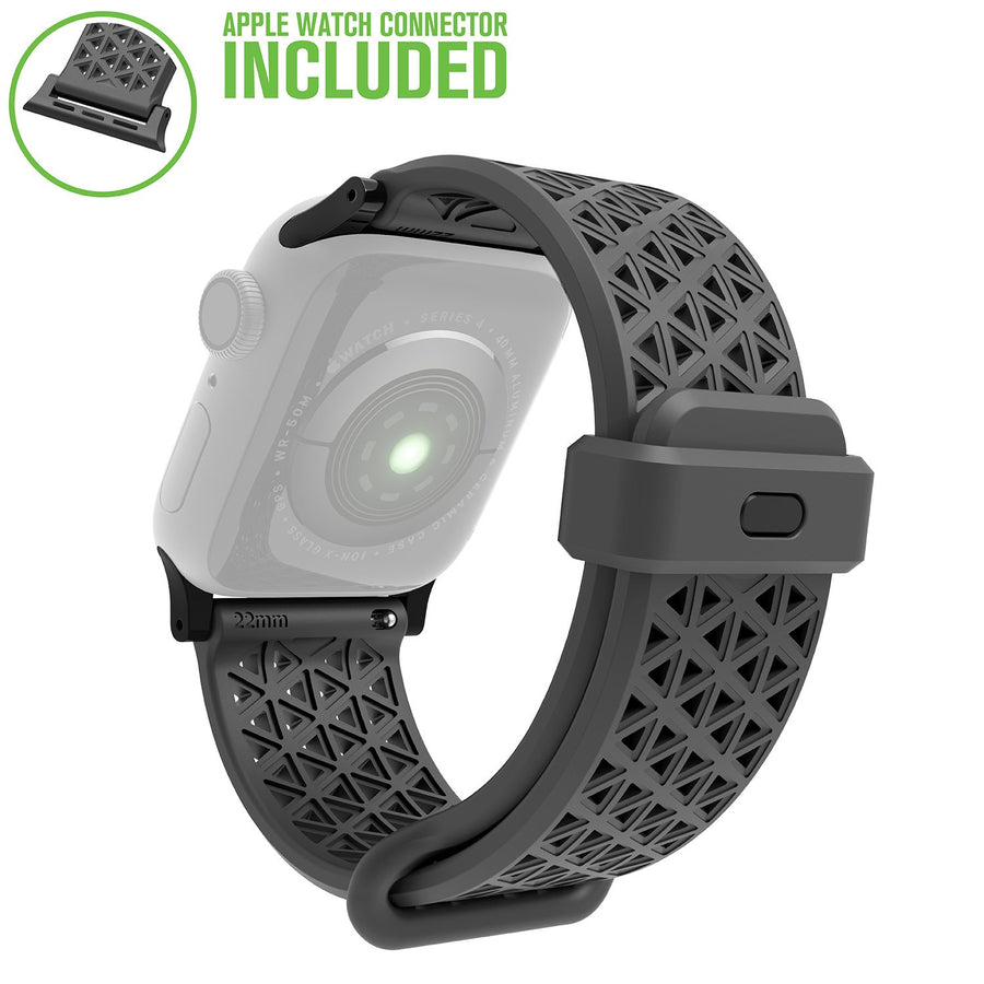 CAT38SBGRY | Catalyst Sport Band for 38 & 40MM Apple Watch