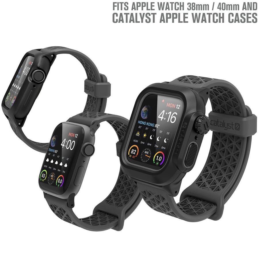 CAT38SBGRY | Catalyst Sport Band for 38 & 40MM Apple Watch