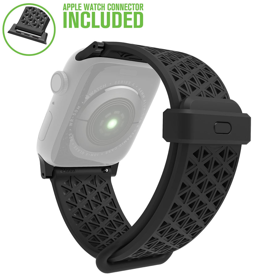 CAT42SBBLK | Catalyst Sport Band for 42 & 44MM Apple Watch