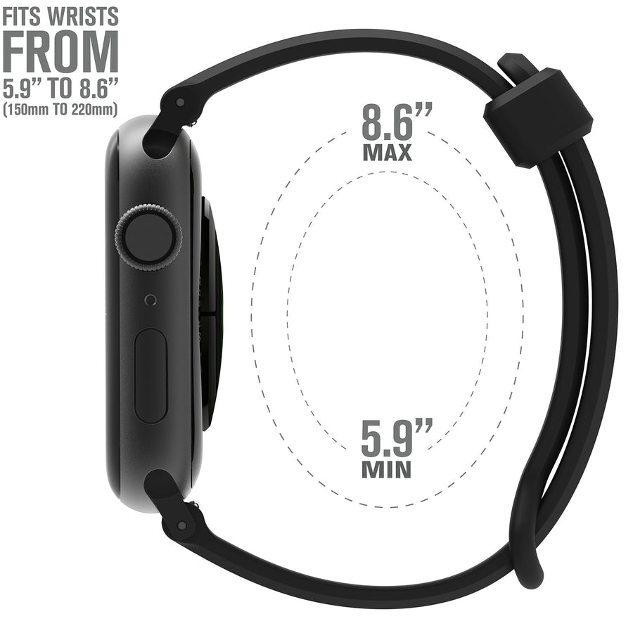 CAT42SBBLK | Catalyst Sport Band for 42 & 44MM Apple Watch