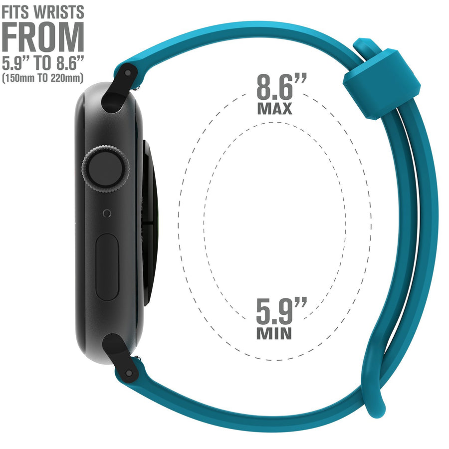 CAT42SBTEAL | Catalyst Sport Band for 42 & 44MM Apple Watch
