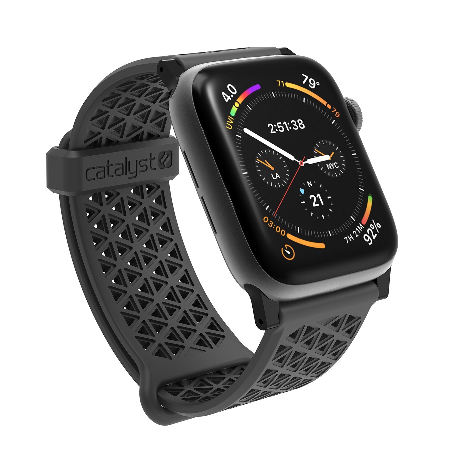 CAT42SBGRY | Catalyst Sport Band for 42 & 44MM Apple Watch