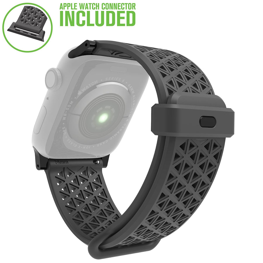 CAT42SBGRY | Catalyst Sport Band for 42 & 44MM Apple Watch