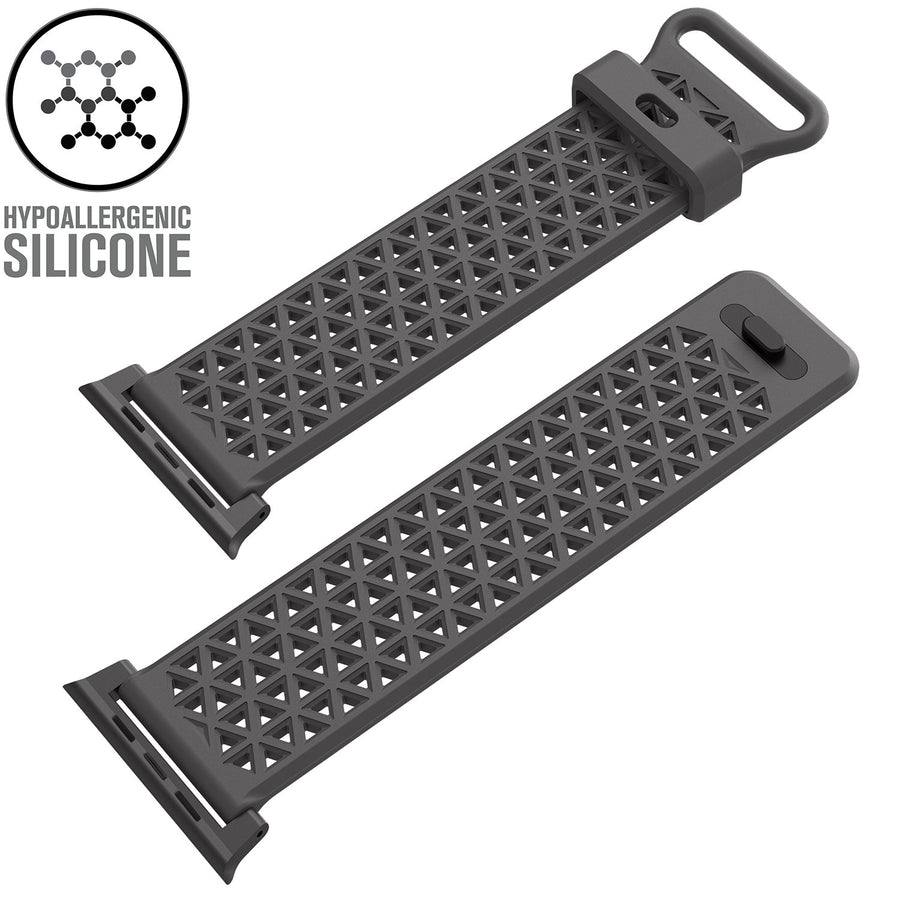 CAT42SBGRY | Catalyst Sport Band for 42 & 44MM Apple Watch