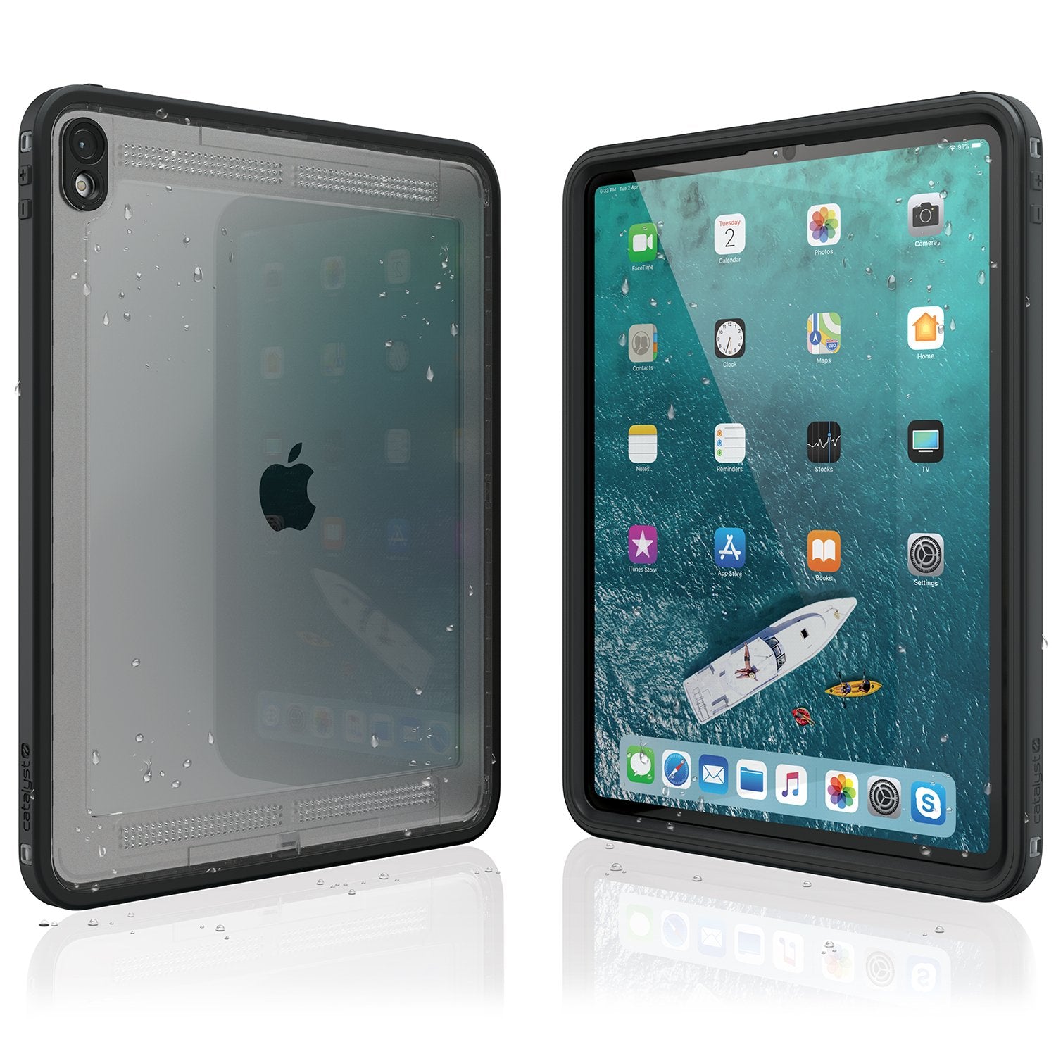 CATIPDPRO12BLK3 | Waterproof Case for 12.9" iPad Pro (2018/3rd gen)