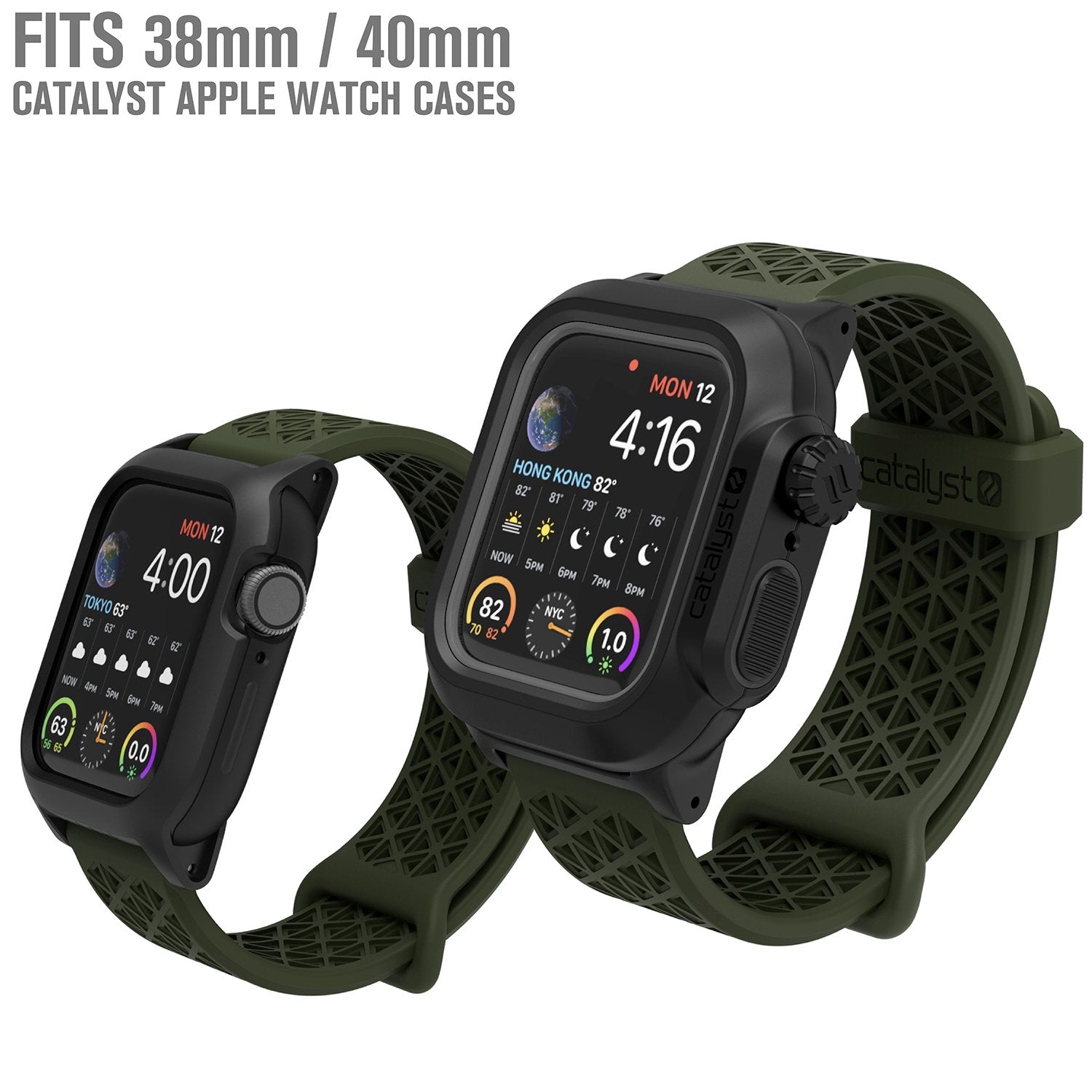 CAT22SBGRN | Sport Band for Waterproof Case 40mm