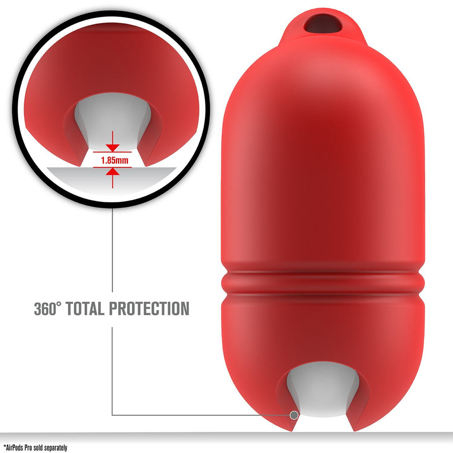 CATAPLAPDPRORED | Waterproof Case for AirPods Pro - Special Edition