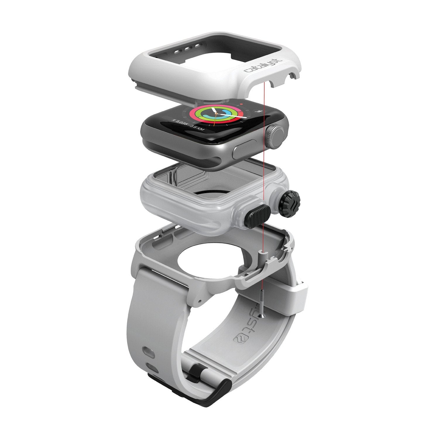 CAT38WAT2WHT | Waterproof Case for 38mm Apple Watch Series 2