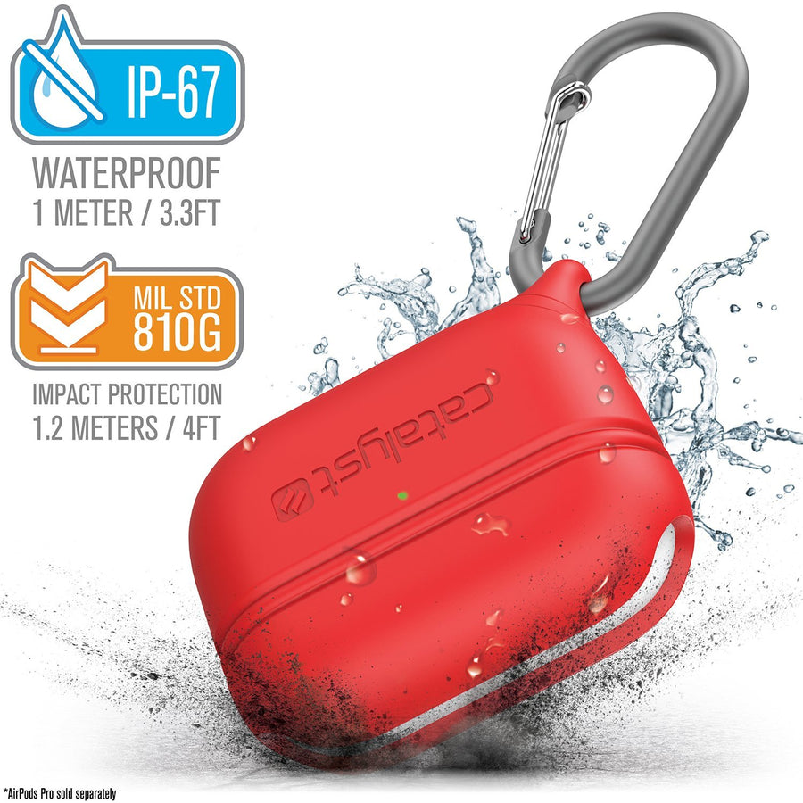 CATAPLAPDPRORED | Waterproof Case for AirPods Pro - Special Edition