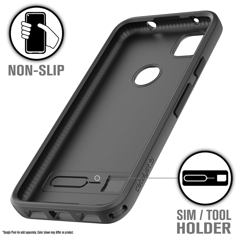 Google Pixel 4A (Not Compatible with Pixel 4A 5G) - Impact Protection Case