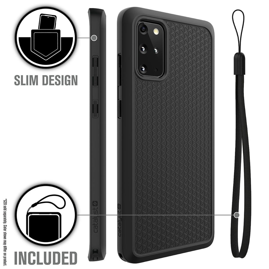 CATDRPGS20+BLK | Impact Protection Case for Samsung Galaxy S20+