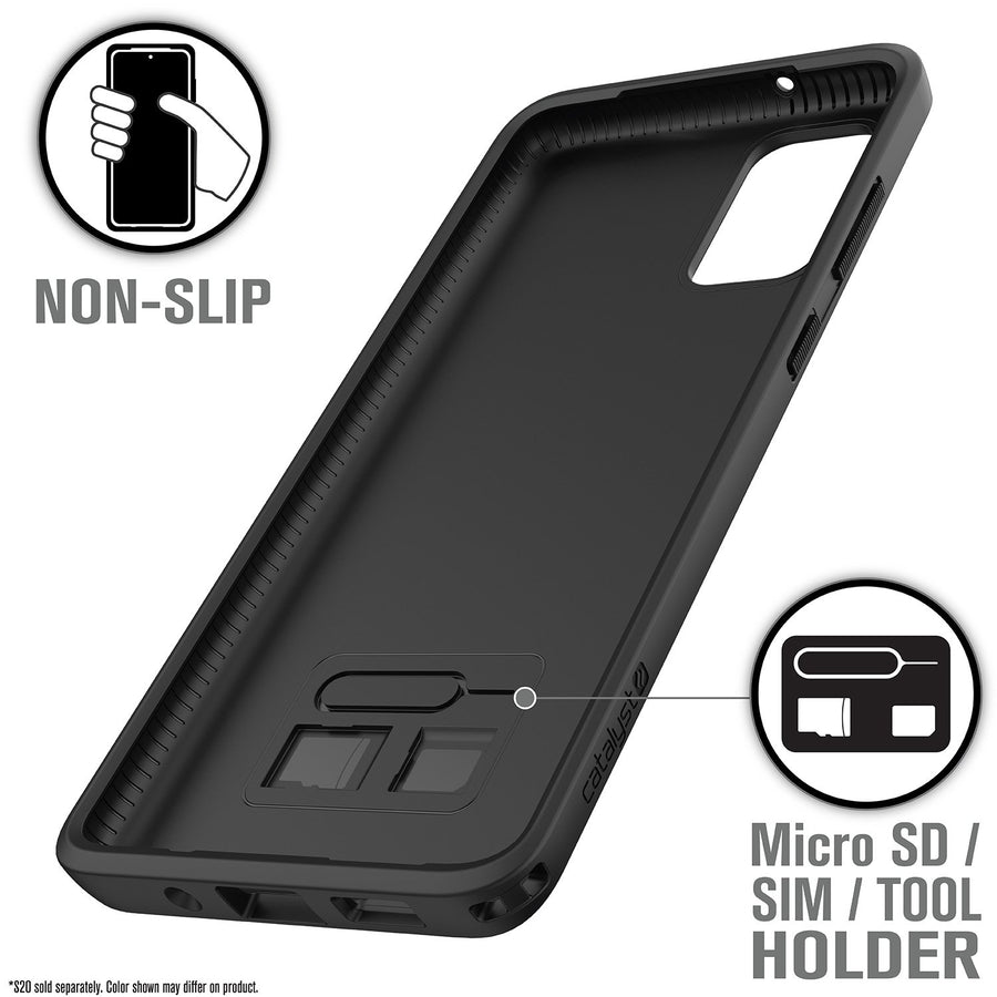 CATDRPGS20+BLK | Impact Protection Case for Samsung Galaxy S20+