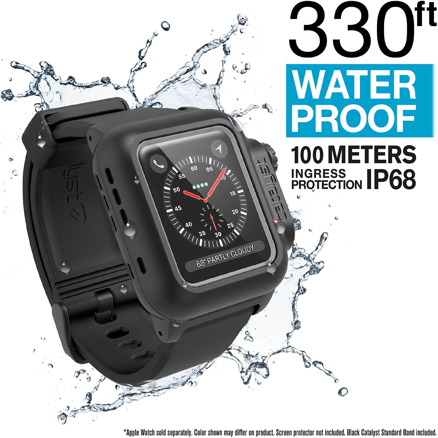 Buy Waterproof 38MM Apple Watch Series 3 Case | Catalyst Lifestyle