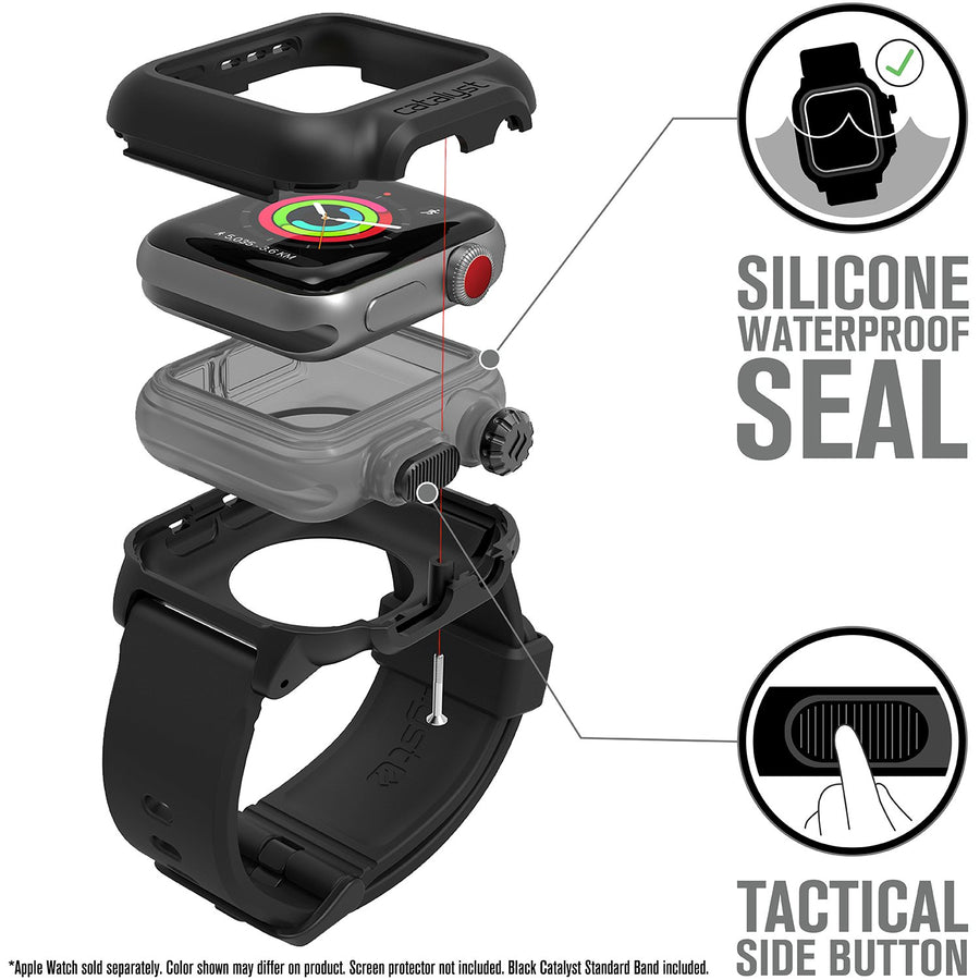 CAT38WAT3BLK | Waterproof Case for 38mm Apple Watch Series 3