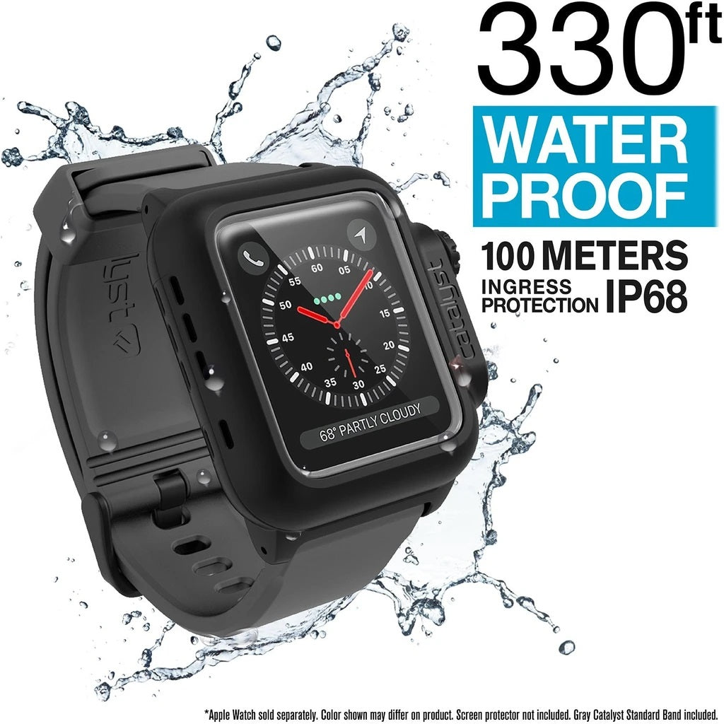 CAT42WAT3GRY | Waterproof Case for 42mm Apple Watch Series 3