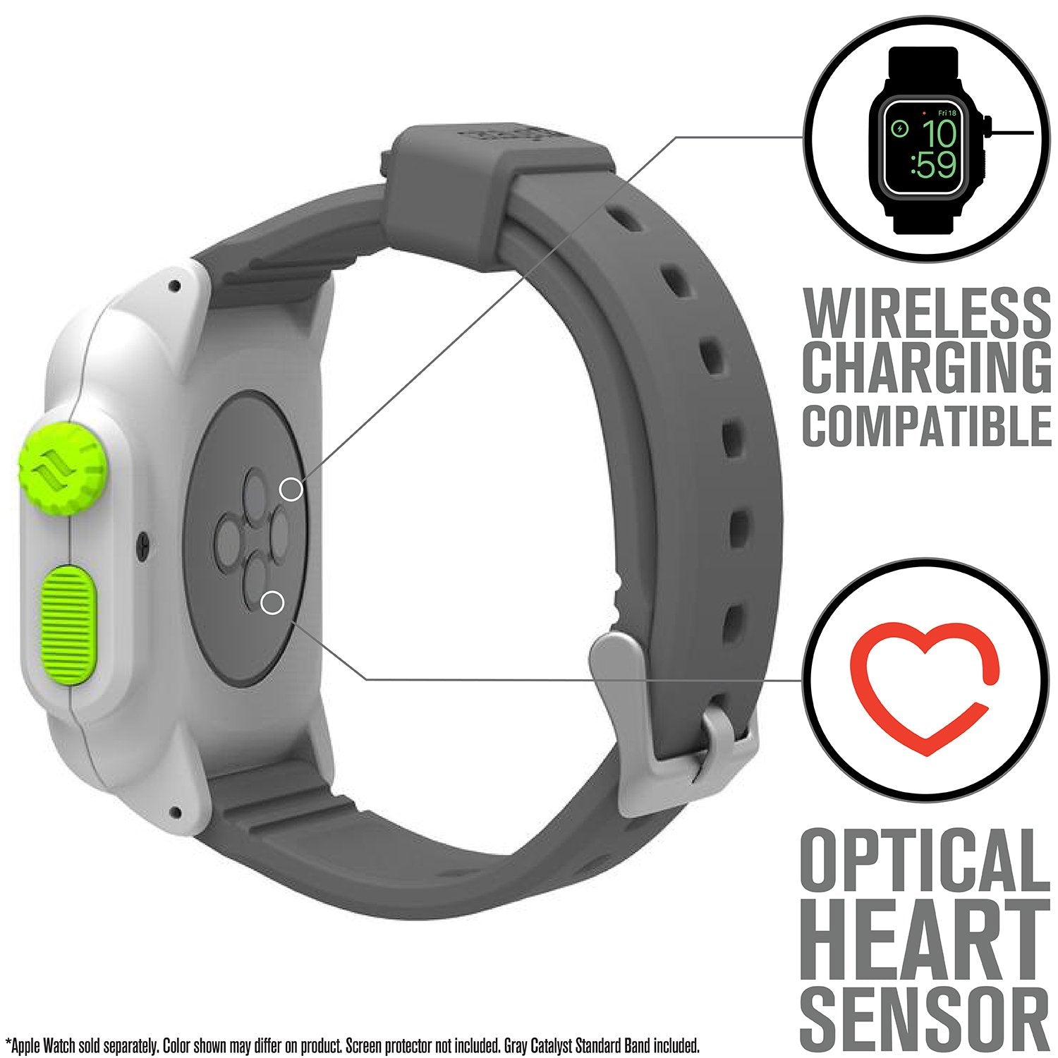 CATIWATGRE | Waterproof Case for 42mm Apple Watch Series 1