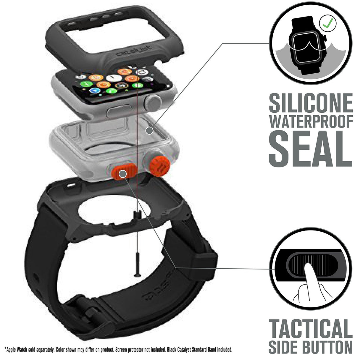 Buy Waterproof Apple Watch Series 1 42MM Case Catalyst Lifestyle