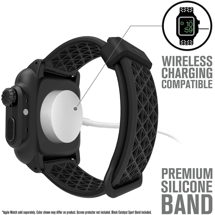 CAT42SBWAT3BLK | Waterproof Case for 42mm Apple Watch Series 3 Sport Band