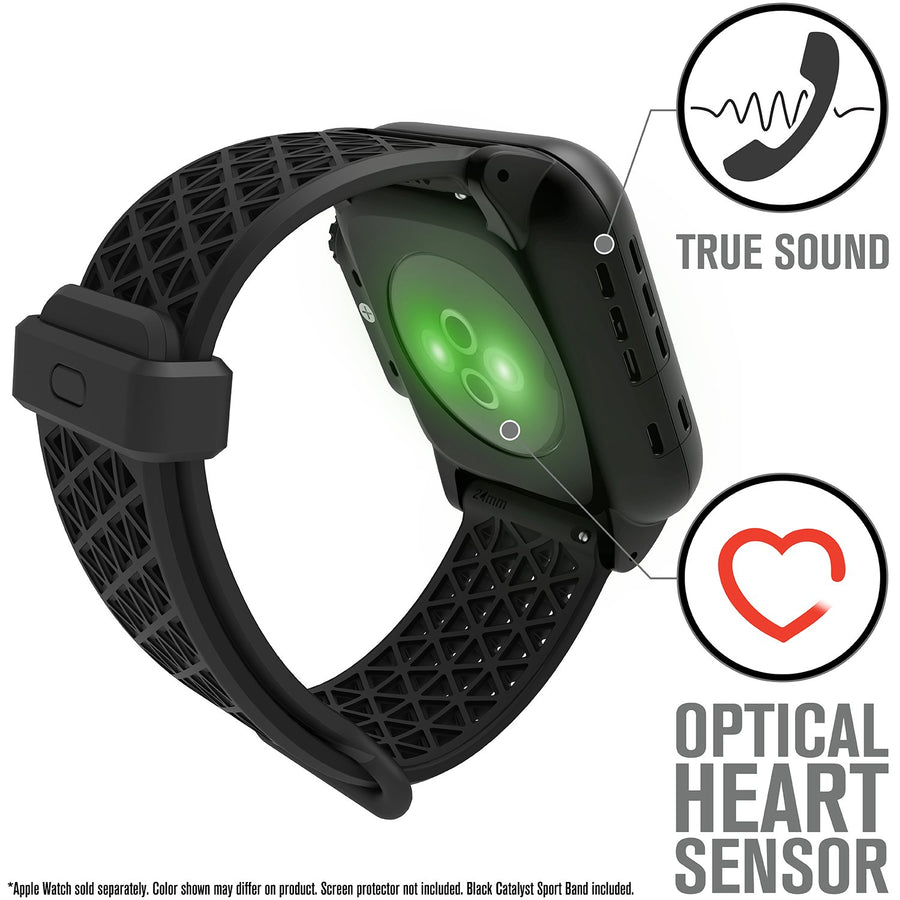 CAT42SBWAT3BLK | Waterproof Case for 42mm Apple Watch Series 3 Sport Band