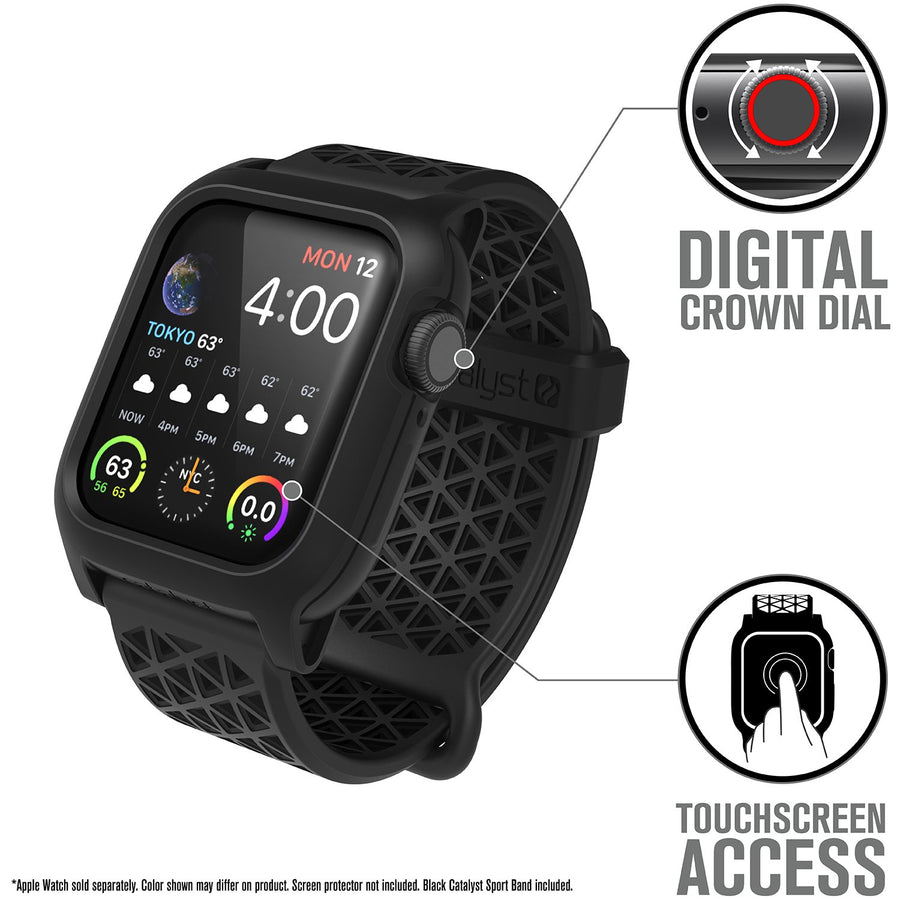 CAT40DROP4BLK | Impact Protection Case for 40mm Apple Watch Series 4 & 5