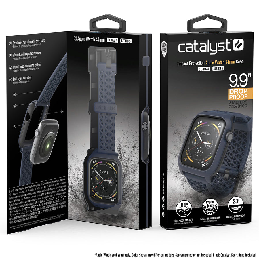 CAT44DROP5NAV | Impact Protection Case V2 for Apple Watch Series 5 & 4 - 44mm