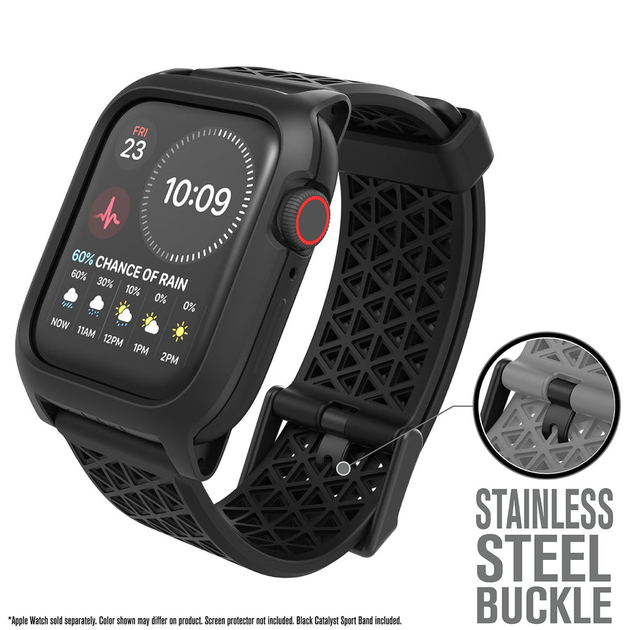 CAT44DROP5BLK | Impact Protection Case V2 for Apple Watch Series 5 & 4 - 44mm