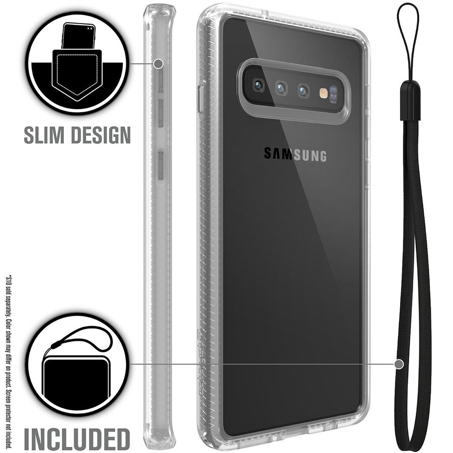CATDRPGS10CLR | Impact Protection Case for Samsung Galaxy S10