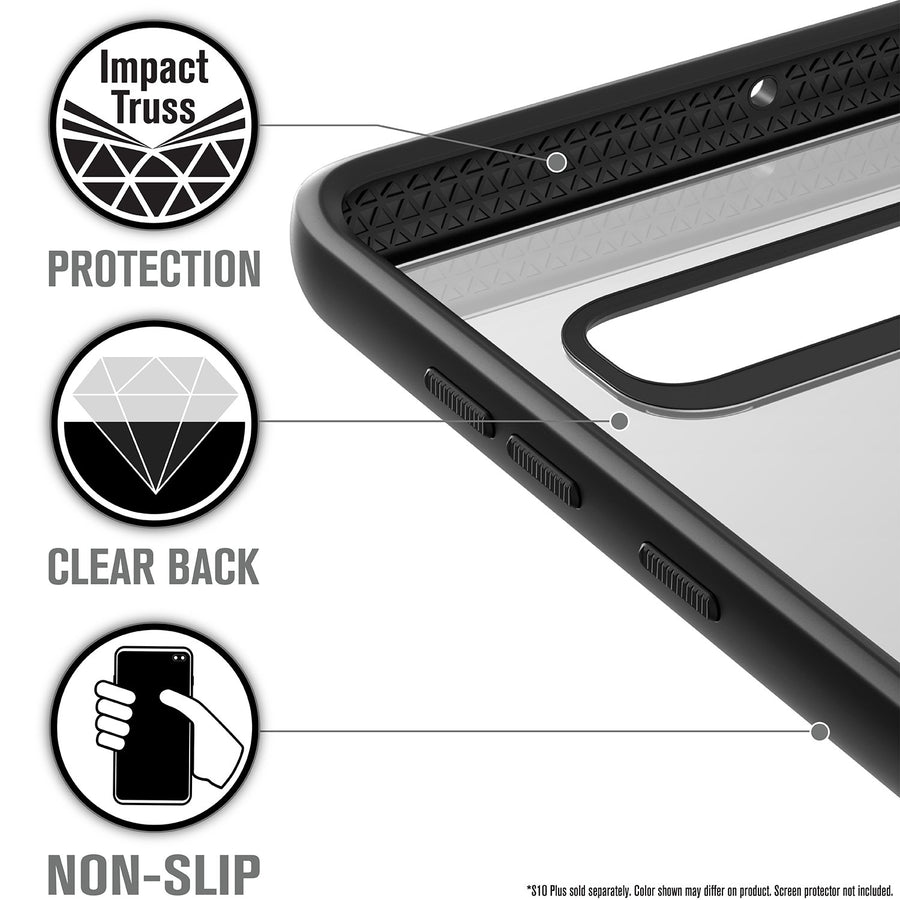 CATDRPGS10+BLK | Impact Protection Case for Samsung Galaxy S10 Plus