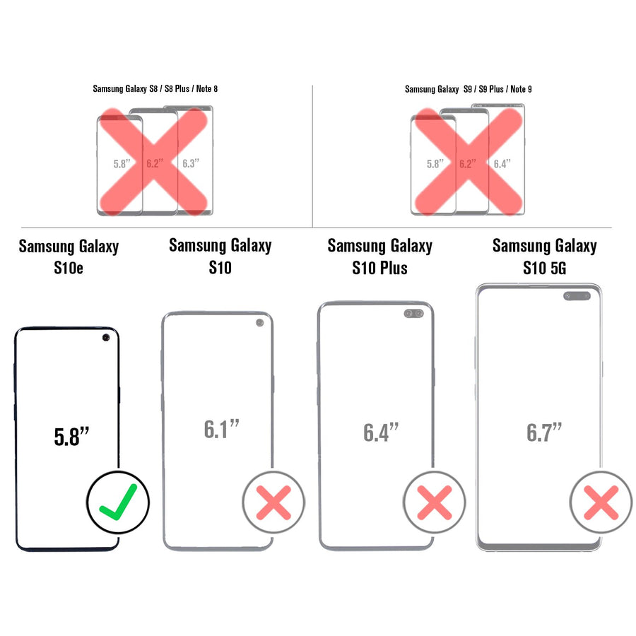 CATDRPGS10ECLR | Impact Protection Case for Samsung Galaxy S10e