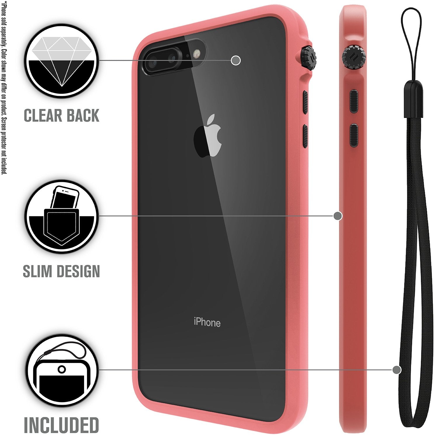 CATDRPH8+COR | Impact Protection Case for iPhone 8 Plus & 7 Plus