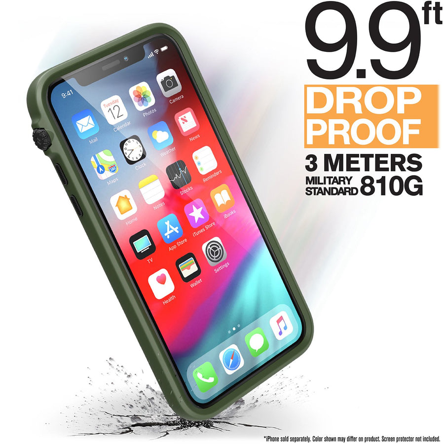 CATDRPHXGRN | Impact Protection Case for iPhone X/Xs