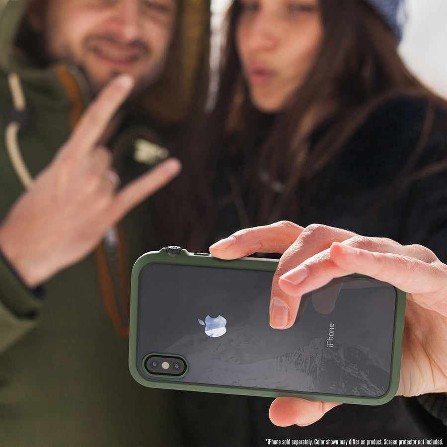 CATDRPHXGRN | Impact Protection Case for iPhone X/Xs