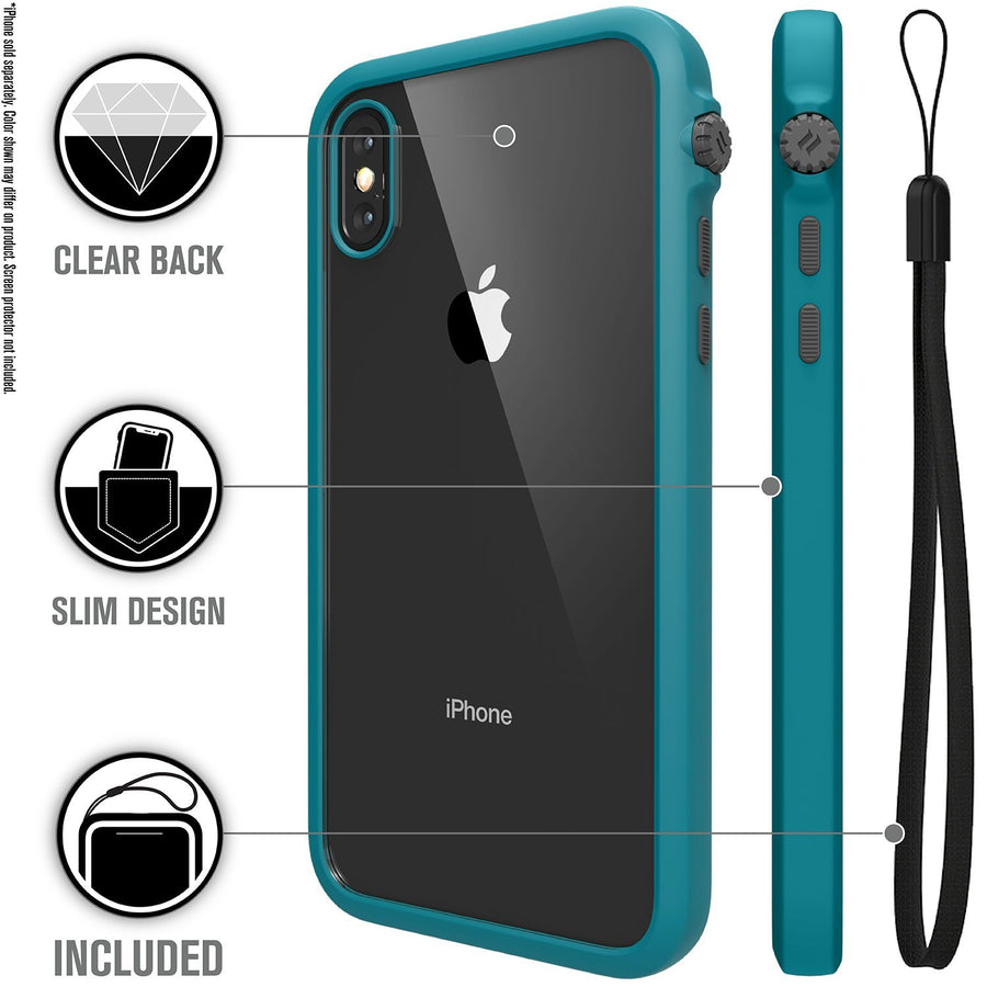 CATDRPHXTEAL | Impact Protection Case for iPhone X/Xs