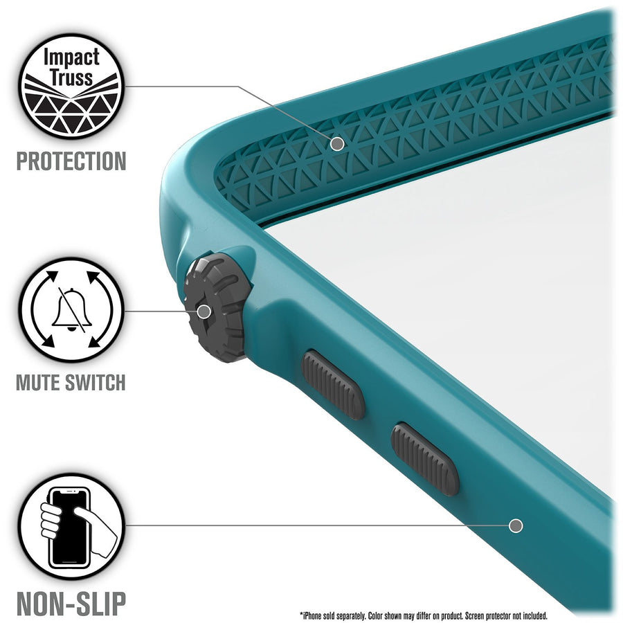 CATDRPHXTEAL | Impact Protection Case for iPhone X/Xs
