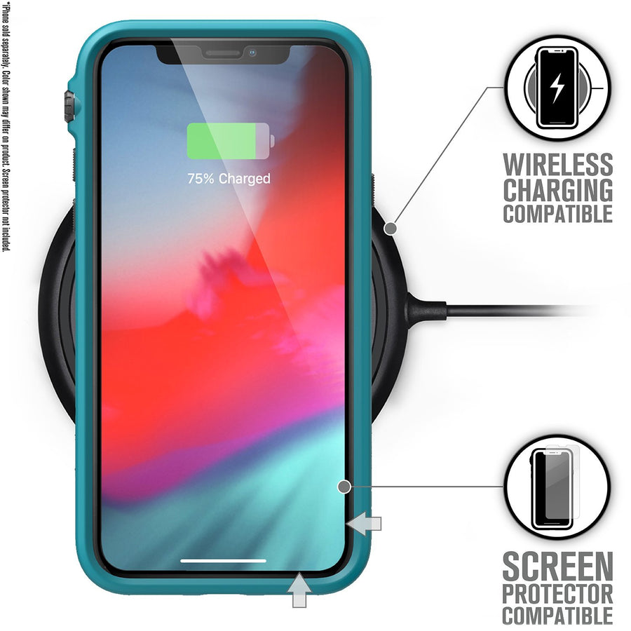 CATDRPHXTEAL | Impact Protection Case for iPhone X/Xs