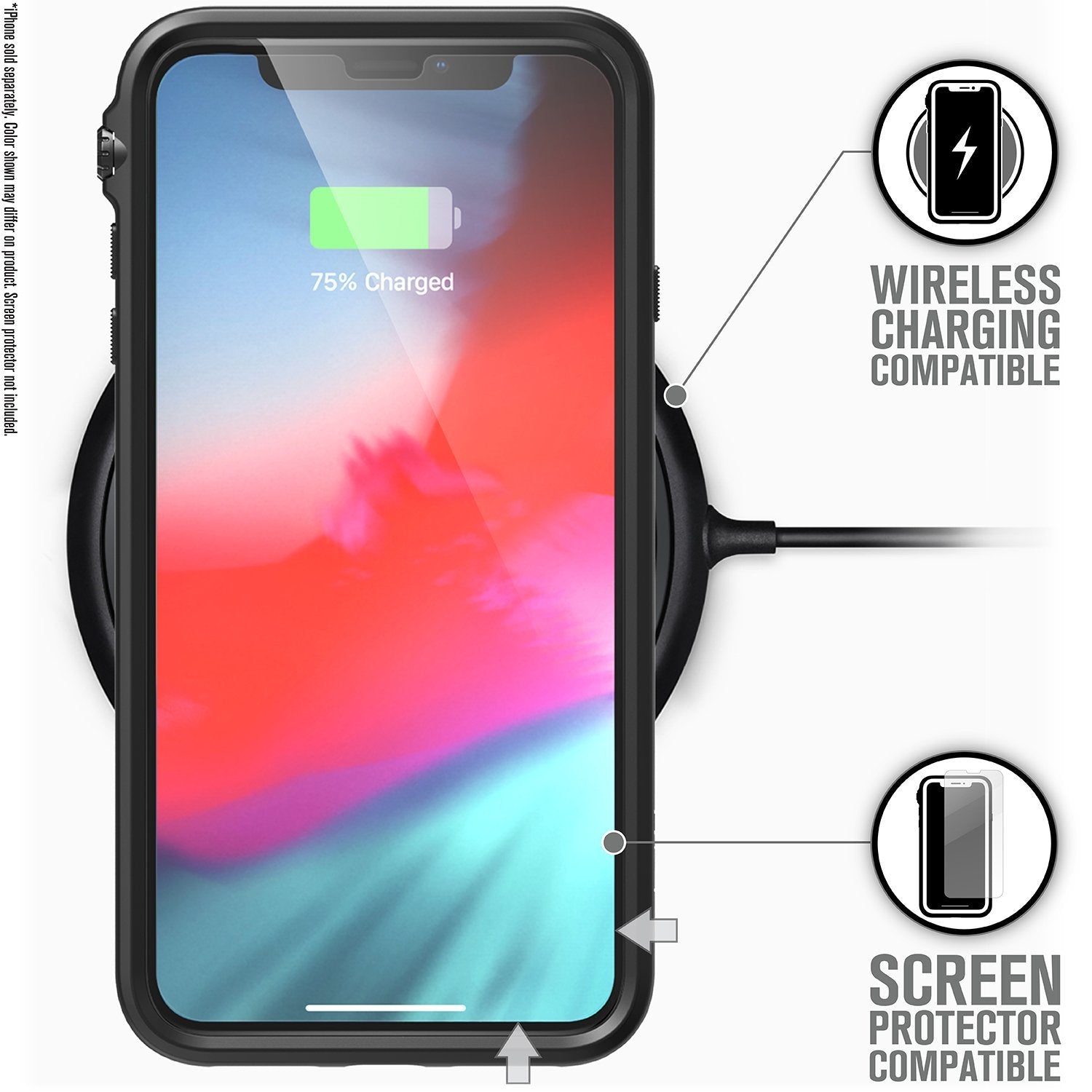 CATDRPHXBLKL | Impact Protection Case for iPhone Xs Max