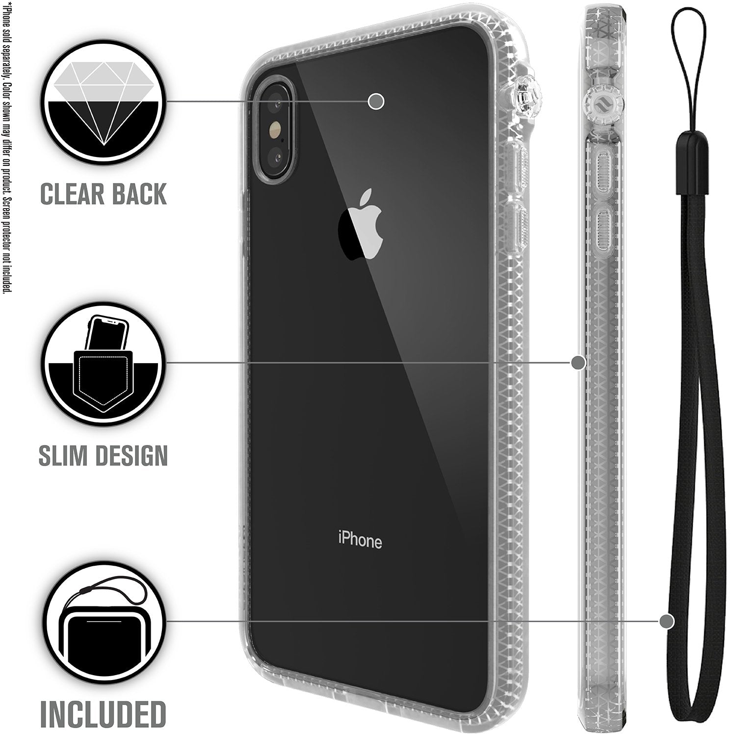 CATDRPHXCLRL | Impact Protection Case for iPhone Xs Max