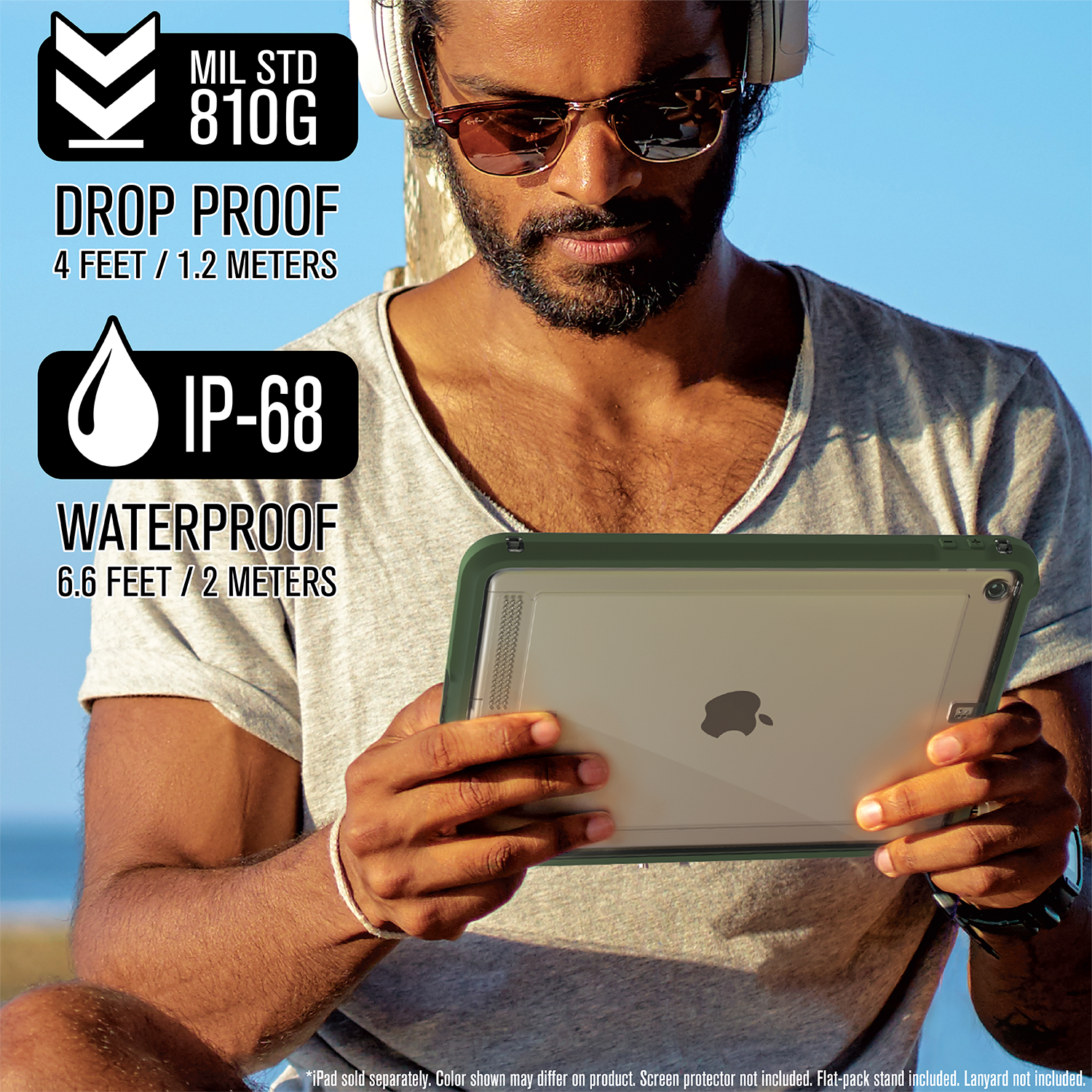 CATIPD7THGRN | Waterproof Case for 10.2" iPad (2019)