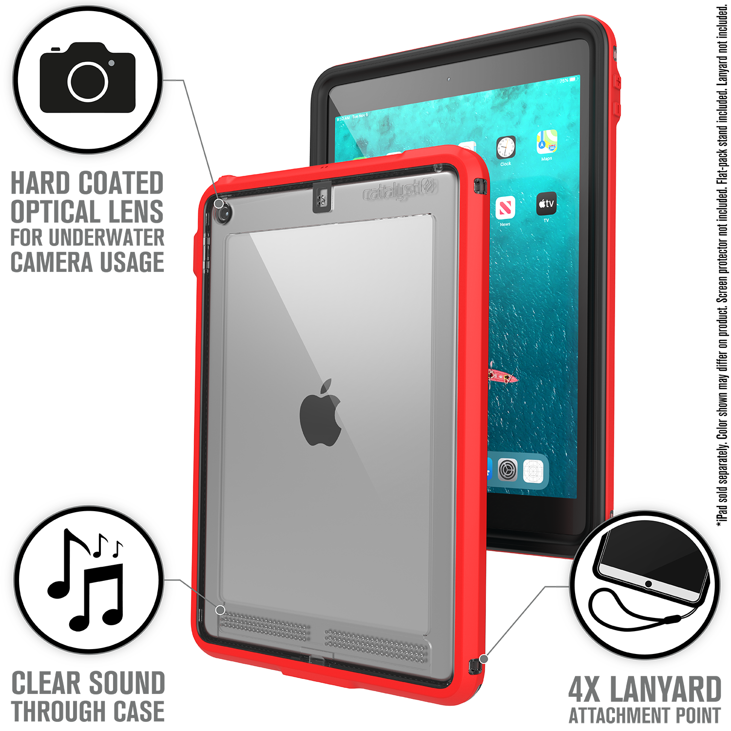 CATIPD7THRED | Waterproof Case for 10.2" iPad (2019)