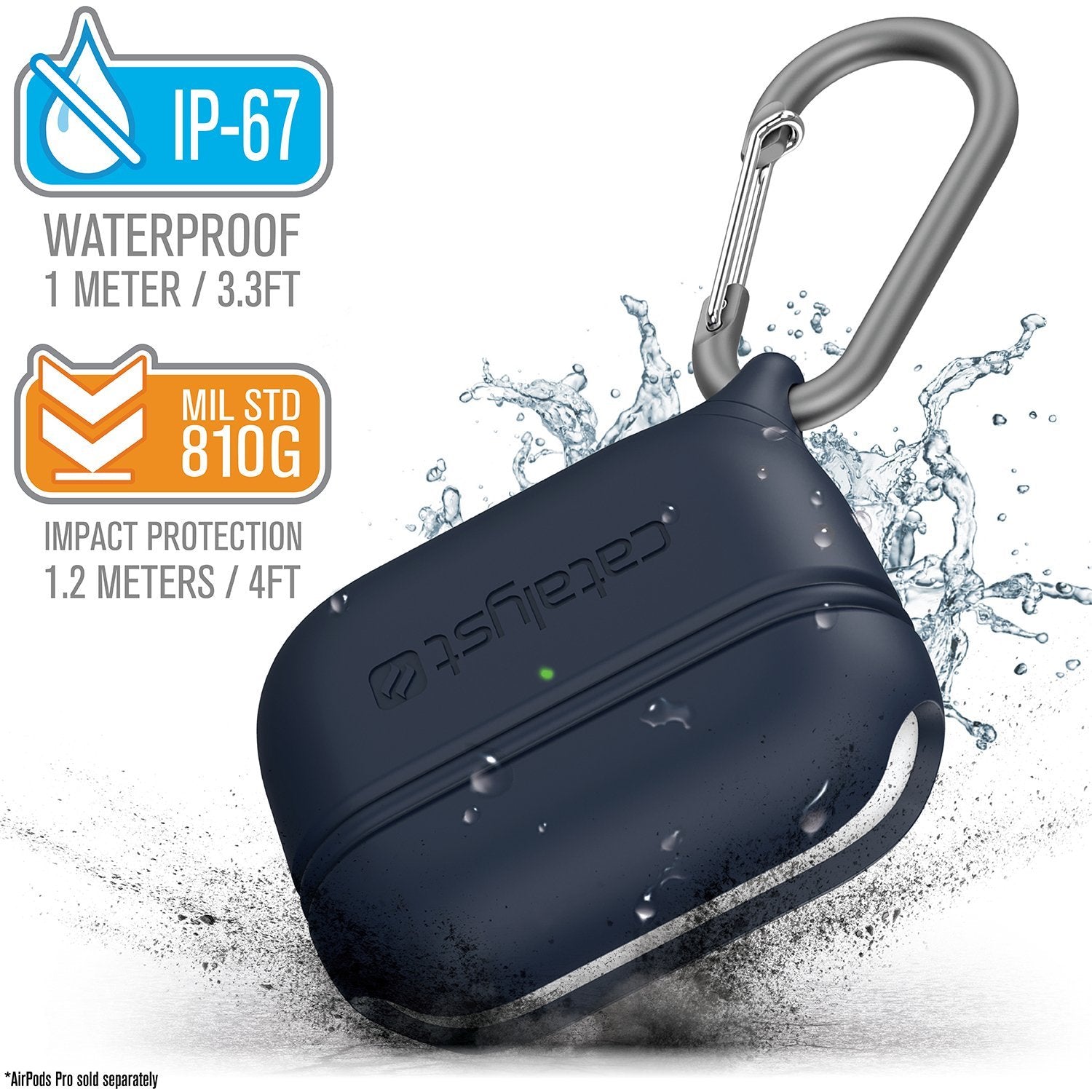 CATAPLAPDPRONAV | Waterproof Case for AirPods Pro - Special Edition