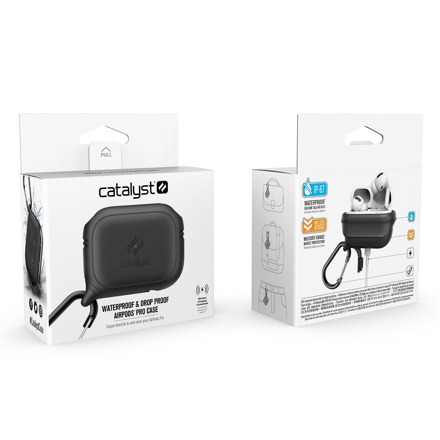 CATAPDPROBLK | Waterproof Case for AirPods Pro