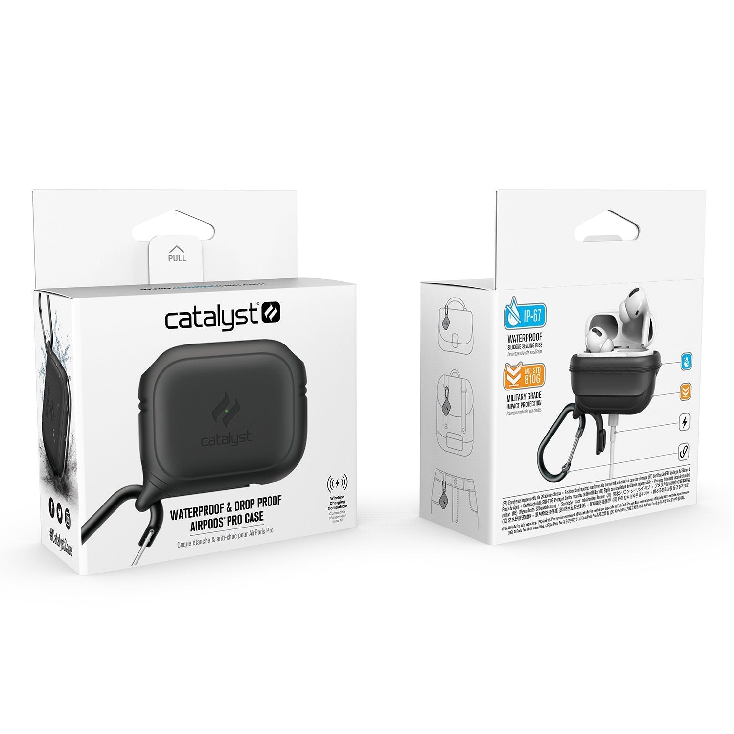 CATAPDPROBLK | Waterproof Case for AirPods Pro
